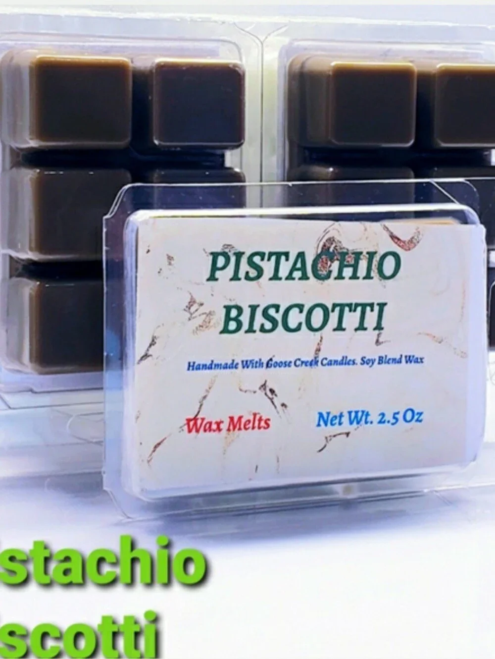 PISTACHIO BISCOTTI -Goose Creek Candle Wax Melts- $8 per pack